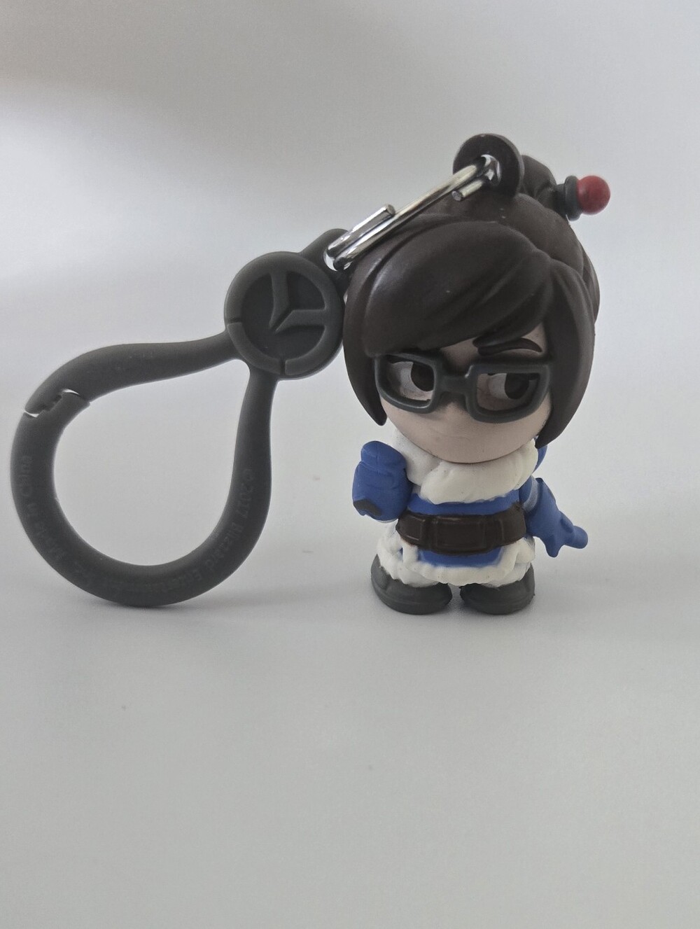 Blizzard Overwatch Backpack Hanger Mei Blind Bag Figure Keychain